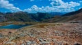 High Ice Lake Basin Wilderness Silverton Colorado Rocky Mountains Royalty Free Stock Photo