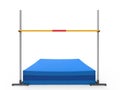 High Jump Landing Mat Royalty Free Stock Photo