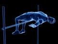 A high jumper