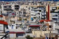 High Level View, Athens Residential Buildings, Greece