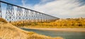 High level bridge at Lethbridge