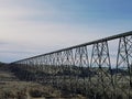 High Level Bridge Lethbridge, Alberta Royalty Free Stock Photo