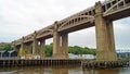 The High Level Bridge in Newcastle upon Tyne Royalty Free Stock Photo