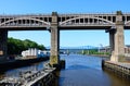 High Level bridge, Newcastle upon Tyne. Royalty Free Stock Photo