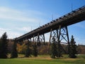 High Level Bridge In Edmpnton Alberta Royalty Free Stock Photo