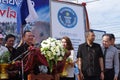 High-level Thai politicians and dignitaries Royalty Free Stock Photo