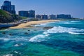 High Level View of Newcastle Beach, NSW, Australia