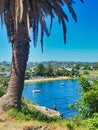 High Level View of Camp Cove, Sydney Harbour, Australia