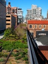 The High Line Park in New York City Royalty Free Stock Photo