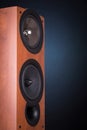 High loudspeaker tower Royalty Free Stock Photo