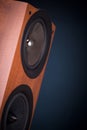 High loudspeaker tower Royalty Free Stock Photo