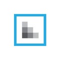 High or low res image icon - for UI or UX