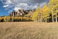 High Mesa Pinnacles in Cimarron Valley Colorado. Royalty Free Stock Photo