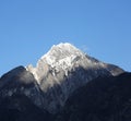 High mountain called Amariana in the Carnic Alps in Italy