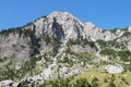 High mountain in Jezerce, North Albania Royalty Free Stock Photo