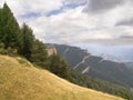 High mountain meadows and forests in the Andorran Pyrenees