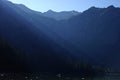 High Mountain Morning Sunrise at Glacier Park