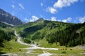 Pastures in the upper Obertilliach valley