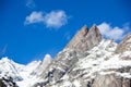 High mountain peak Royalty Free Stock Photo