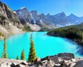 Amazing Mountains Lake, Canada