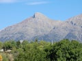 Mountains and landscapes of the Pyrenees of Huesca, Aragon, Spain