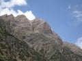 High mountain touching the sky, big mountain in kashmir, kashmir hills, kashmir beauty