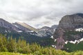 High Mountain with Snow