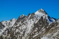 High mountains in Himalayas