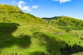 High mountains view on the alpine High Road in Zillertal Valley, Austria, Tirol