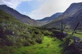 The high mountains of the Wasdale Royalty Free Stock Photo