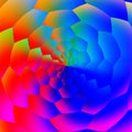 High Multicoloured Phsycodelic Abstract Blurs