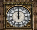 High noon at Big Ben, London, UK Royalty Free Stock Photo