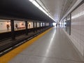 High Park Subway Station interior view Royalty Free Stock Photo