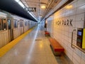 High Park Subway Station interior view Royalty Free Stock Photo