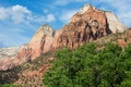 High peak in Zion National Park