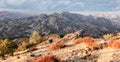 High Peaks from North Chalone Peak Royalty Free Stock Photo