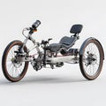 High Performance Adaptive Handcycle Featuring Three Wheels and Efficient Hand Crank System Royalty Free Stock Photo