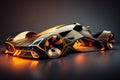 High-performance concept car with electric propulsion and advanced autonomous driving technology