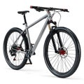 High Performance Hardtail MTB with Strong Lightweight Frame and Responsive Front Suspension Royalty Free Stock Photo