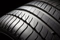 High performance sports tire Royalty Free Stock Photo
