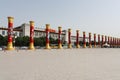 High pillars for 60th anniversary China