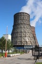 High pipes thermal cooling tower cooler for energy production