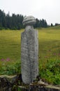 High plateau tomb stone in Turkey