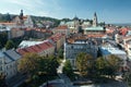 High-point view of Przemysl Royalty Free Stock Photo