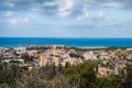 High point view to the Paphos city Royalty Free Stock Photo