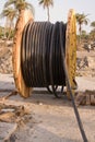 High power electric cable Spool