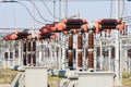 High power electricity system with transformers