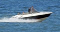 High powered speedboat Royalty Free Stock Photo