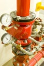 High pressure valve Royalty Free Stock Photo