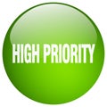 high priority button Royalty Free Stock Photo